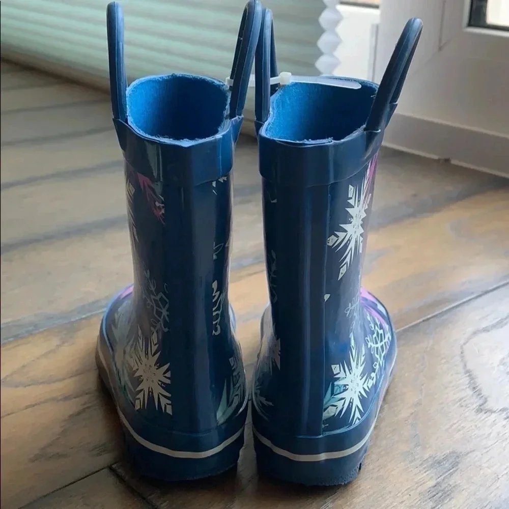 Outee Snowflake Rubber Rain Boots *NWOT*